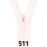 Blinde Rits 60 cm - 511 licht roze Rits BLINDE - RITS - 60 - 511
